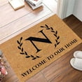 thumbnail image 2 of VogueV Tapis d'Entrée Alphabet A-Z - Tapis Personnalisé pour Graduation, 2 of 4