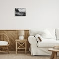 thumbnail image 2 of Stupell Industries Rocky Ocean Water Cloudy Coast Monochrome Nature Framed Wall Art, 14 x 11, Design by Daniel Sproul, 2 of 5