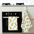 thumbnail image 4 of Sikiie Vegan Fruit Carrot Waffle Weave Kitchen Dish Cloth,Super Absorbent Kitchen Dish Towels 16*26 Inches for Dish Rags Washing Dishes, Drying Dishes, 4 of 7