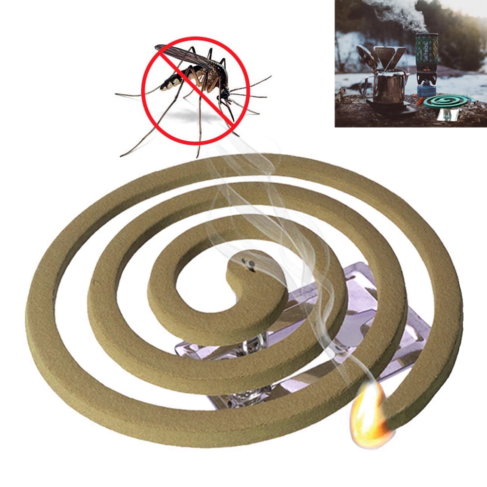 Safe Burn Insect Mosquito Bug  Coil Holder Strider Repellant Camping Garden