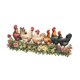 thumbnail image 3 of Vinilo decorativo de pared con diseño de gallinas y flores, regalo original, fácil de despegar y pegar, ideal para salas de estar, oficinas, 3 of 8