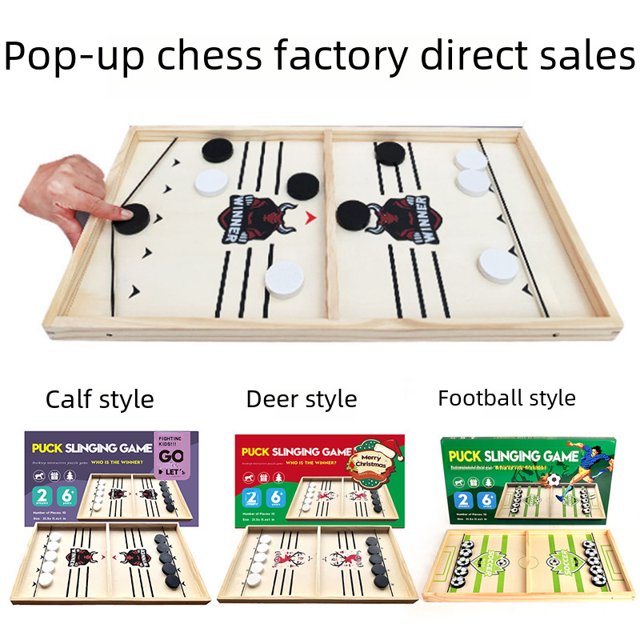 Ajedrez rebotante, ajedrez interactivo para padres e hijos, ajedrez catapulta, juego de mesa de hockey sobre hielo, nuevo y divertido juego de mesa Strange Boys