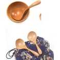 thumbnail image 6 of Wooden Ladle,Large Soup Ladle Wooden Cooking Soup Ladle Long Handle Ladle Beech Wood Rice Porridge Spoon Handcrafted Wooden Utensil Wood Cooking Spoon, 6 of 8