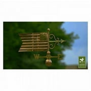 Good Directions American Flag Weathervane, Pure Copper - 31"L