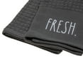 thumbnail image 6 of Rae Dunn Fresh Kitchen Towel, Oven Mitt & Potholder Kitchen Set,4 Piece, Gray, 6 of 10