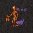thumbnail image 4 of Inktastic Oh, Snap Skeleton Women's Plus Size T-Shirt, 4 of 5