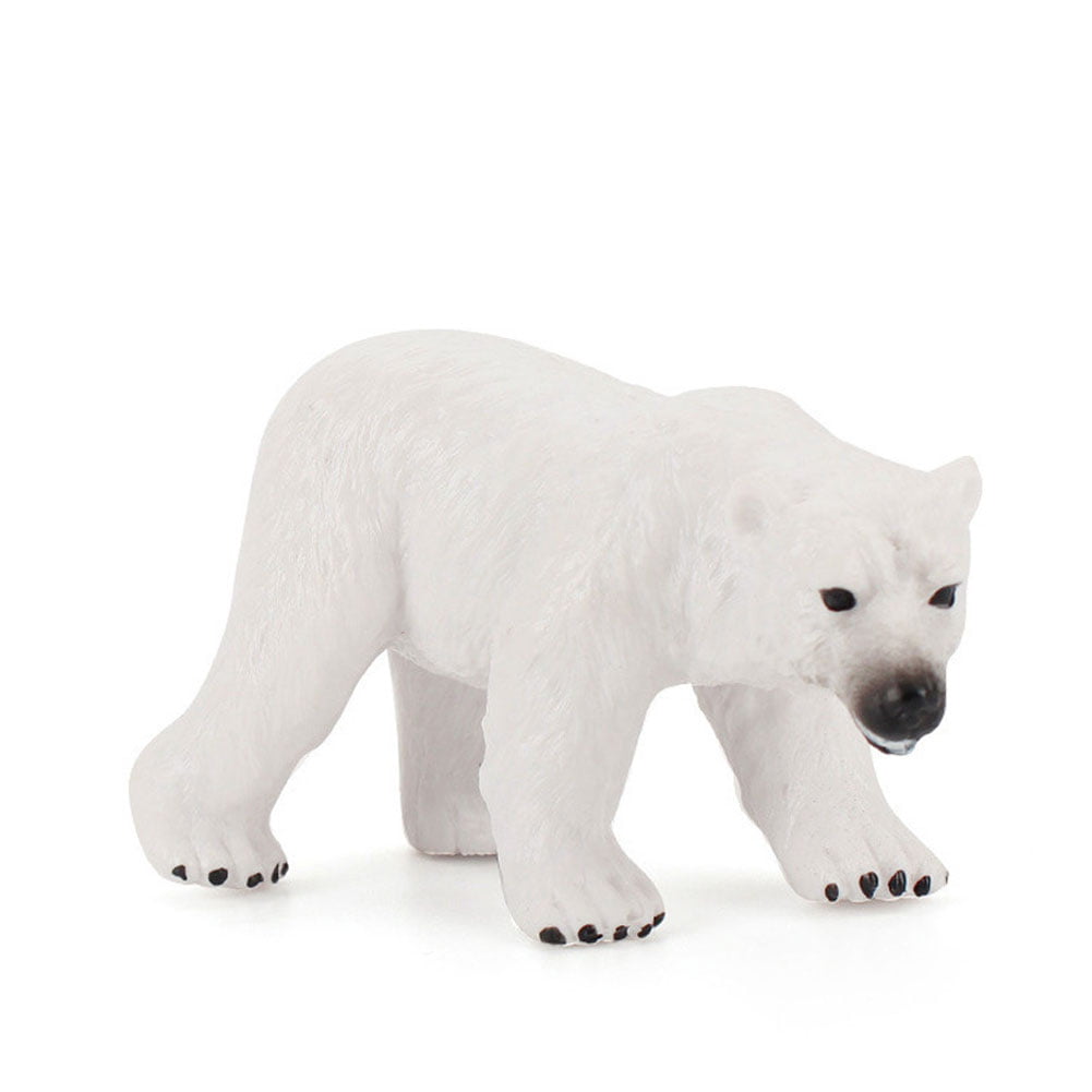 Details about   Kids Cartoon Toy Bear Animal Model Ornament Realistic Animal Simulation Bear 6N 