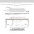 thumbnail image 6 of American Style Table Runner -  Lace Embroidered Rectangular Cover for Coffee Table, TV Stand & Dresser, Dustproof European Linen Tablecloth, 6 of 6