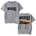 thumbnail image 1 of T-Shirt Maddox Batson Road To Indio Tour 2025 Femmes Hommes Col Rond Manches Courtes Mode Décontractée, 1 of 2