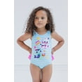 thumbnail image 2 of Dreamworks Gabby's Dollhouse Pandy Paws MerCat Little Girls One Piece Bathing Suit Toddler to Big Kid, 2 of 5
