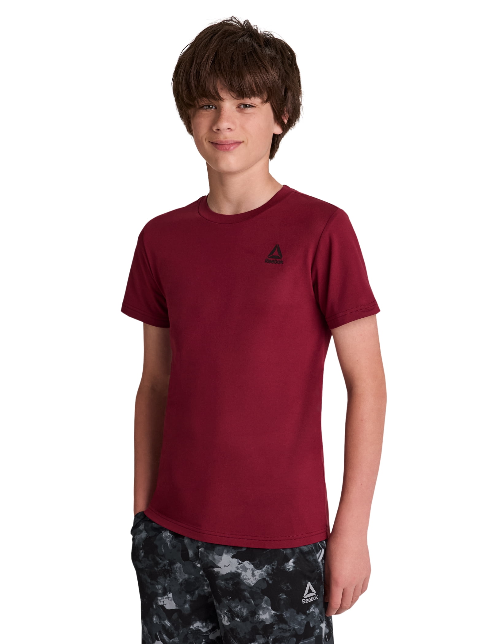 Reebok Boy's Legacy Athletic Core Short Sleeve T-Shirt, Sizes 4-18