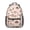 Mushroom and Character-2, variant on Mushroom and Character Pink Pattern Backpack for School, Cute School Bag with Adjustable Shoulder Straps and Padded Back, 15.3"x11"x6.7"