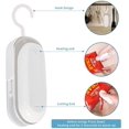 thumbnail image 2 of Mini Bag Sealer – Heat Sealer for Plastic Bags – Vacuum Food Sealer and Cutter – Portable and Practical– Handheld Bag Sealer – Set of 2, 2 of 5