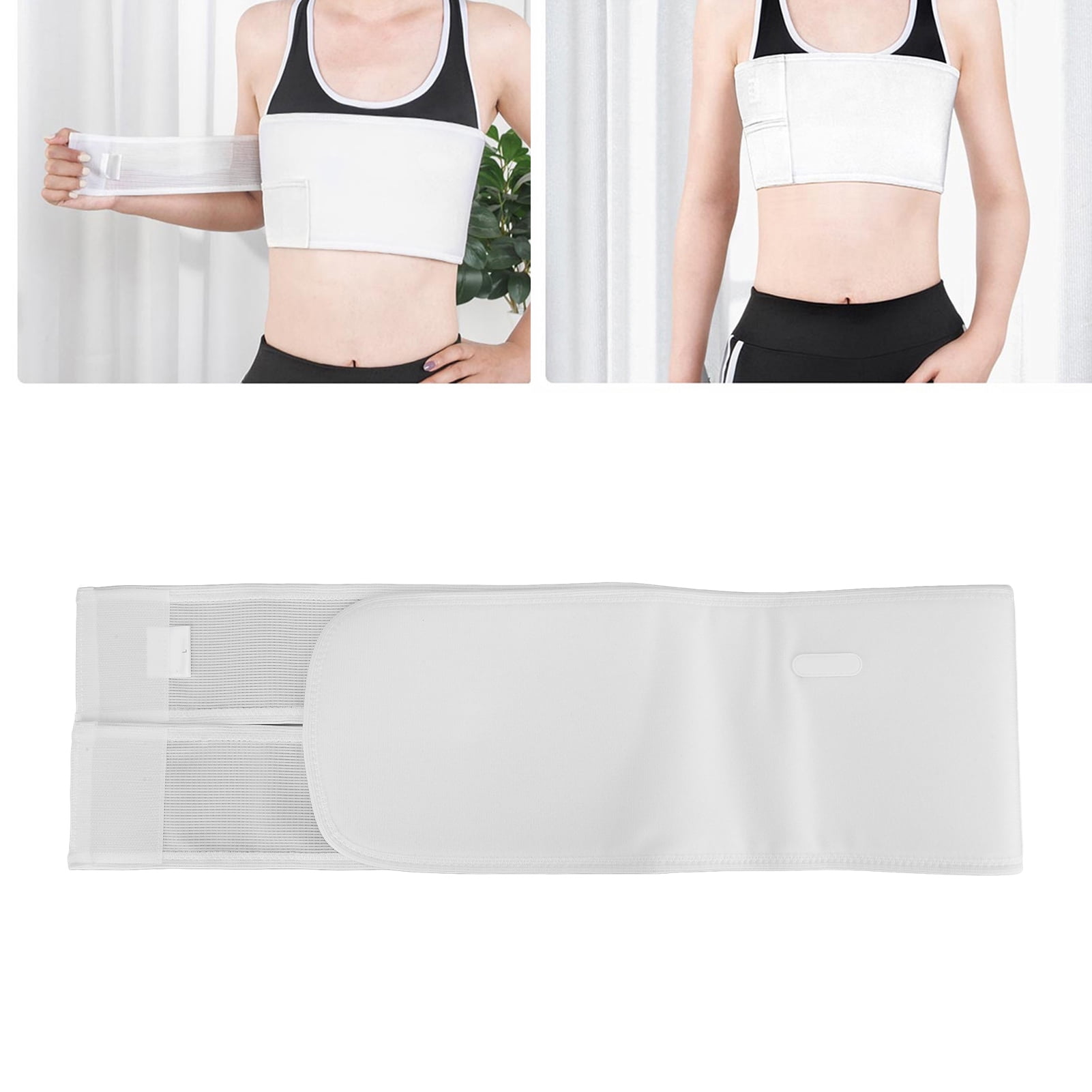 Zaqw Chest Compression Wrap,Chest Wrap Brace Men Women Thoracic