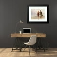 thumbnail image 4 of August Hagborg 24x20 Black Modern Framed Museum Art Print Titled - Reflections on the Beach, 4 of 5