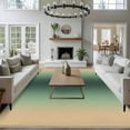 thumbnail image 3 of Area Rug for Living Room, Green Yellow Ombre Non-Slip Indoor Ex Large Carpet for Bedroom/Dining Room, Farmhouse Modern Gradient Art Washable Low-Profile Rectangle Floor Runner Rugs - 8 x 10 Ft, 3 of 8