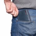 thumbnail image 4 of Alpine Swiss Unisex RFID Safe Zipper Wallet Genuine Leather Zip Around Bifold, 4 of 6