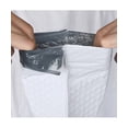thumbnail image 4 of iMBAPrice 4x8 inches Poly Bubble Padded Envelops, Free USB Cable - Total 50 Pack - White Mailers, 4 of 6
