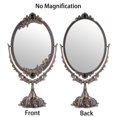 thumbnail image 3 of Espejo de maquillaje JUXYES de metal vintage con soporte, 3 of 9