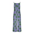 thumbnail image 5 of Lorytime St. Patrick's Day Womens Jumpsuits Casual Patterns Green Romper with Pockets Wide Leg Hoilday Overalls Outwear, 5 of 6