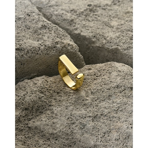 Gold Plated Designer Ring