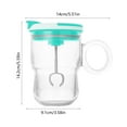 thumbnail image 3 of Auto-Stirring Smart Shaker Cup, Rechargeable Mixing Bottle with Type-C Port, 280ML Fitness Blender for Protein, Coffee, Milk Powder, Portable Electric Stirring Water Bottle, 3 of 6