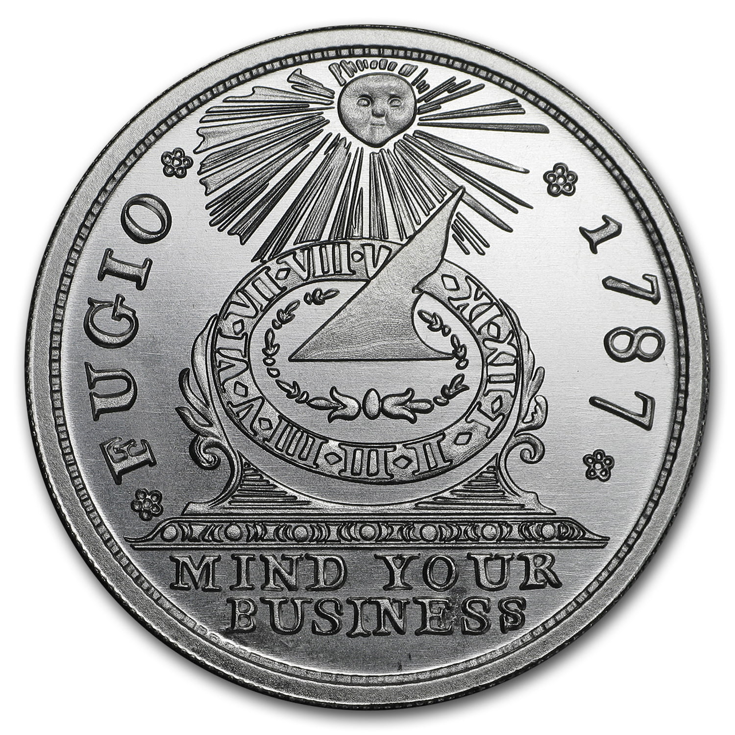 1787 Fugio Cent 1 oz .999 Copper First US 1C Colonial Penny Repro Multi Discount 