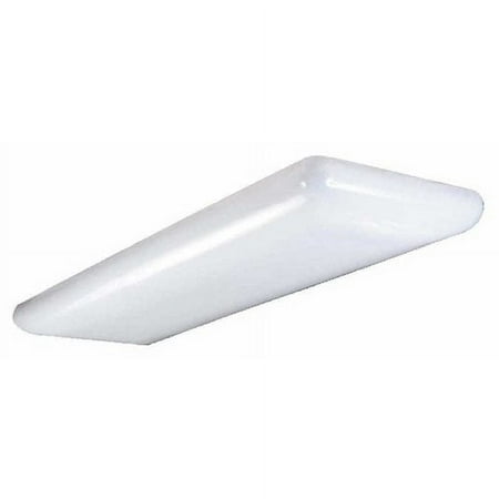 Metalux 4' 4 Lamp T8 Residential Light Decorative Softside Cloud 120V