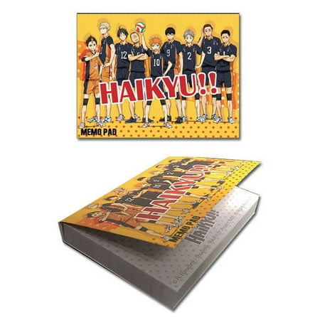 Memo Pad - Hiakyu!! - New Group 1 Toys Licensed ge72518