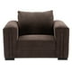 thumbnail image 1 of Sillón Taos 1 Plaza DICASA Chocolate, 1 of 8