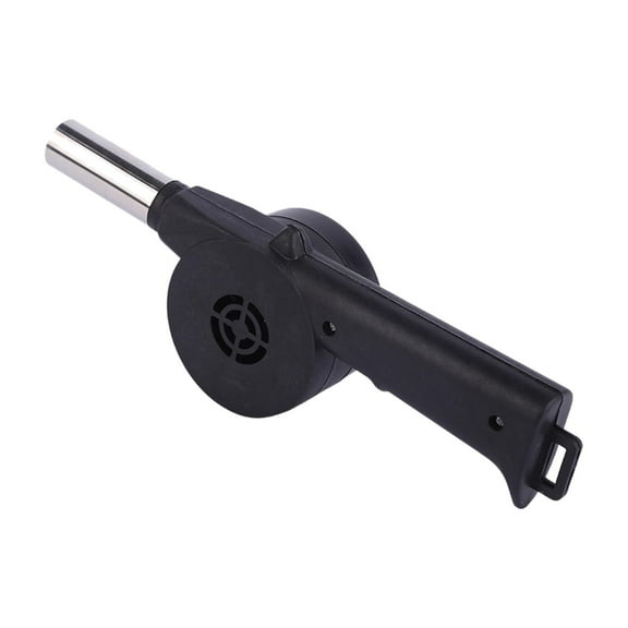 BBQ Blower Hand Hand Crank BBQ Fan, Outdoor Cooking BBQ Fan Air Blower, Barbecue Tool Accessories for Hiking Camping