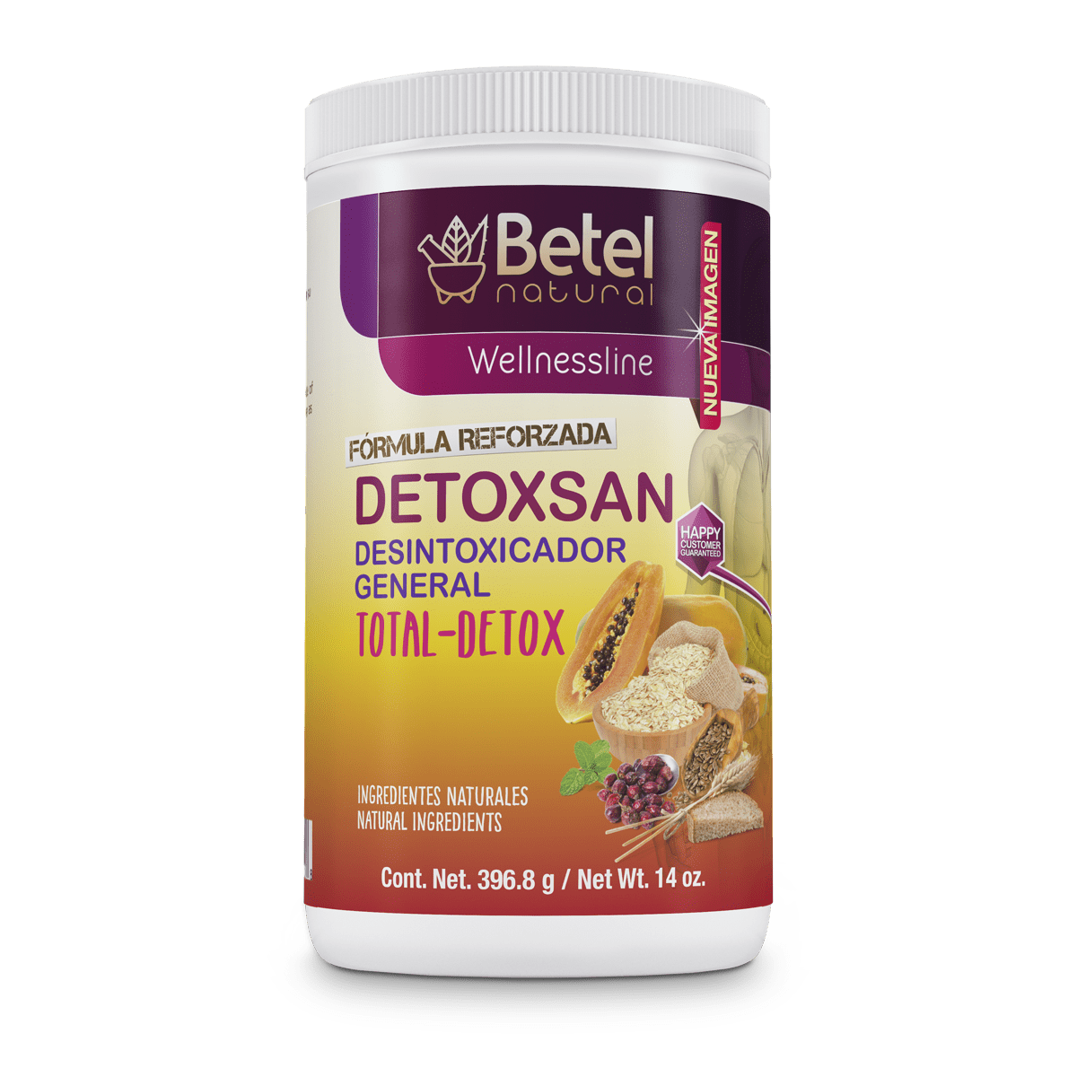 Detoxsan Total Detox Powder Colon Cleanse and More Betel Natural 14