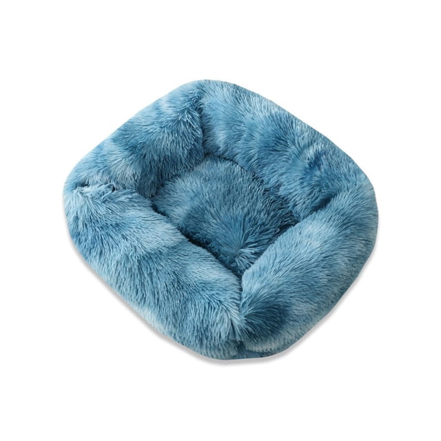 relayinert TP Litière Carrée pour Animaux avec Tissu Oxford Antidérapant et Résistant à l'Humidité, Bleu Coloré TP