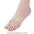 thumbnail image 3 of Ortopédica Alineación del dedo gordo del pie Hueso Ajustador del pulgar (color de piel izquierdo) DQrwqpou Cuidado Belleza, 3 of 6