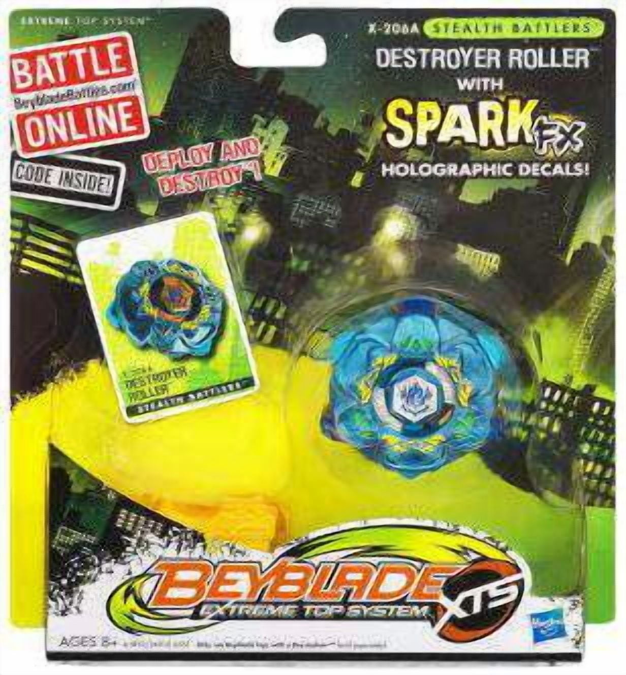 Hasbro Beyblade XTS Stealth Battlers Spark FX Kronos Scythe Swipe