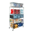 thumbnail image 6 of Seville Classics UltraDurable® 5-Tier NSF Steel Wire Shelving, 48" W x 24" D, Plated Steel, 6 of 15