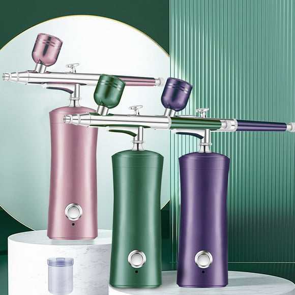 Dianli Oxygen Facial Portable Airbrush, Facial Portable Makeup Airbrush Serum Toner Mist Sprayer Facial Misters Device Clearance Items