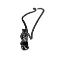 thumbnail image 2 of Collier Collier en Alliage Ras du Cou Gants de Boxe Pendentif Collier Chaîne de Cou Bijou de Fête, Noir, 2 of 9