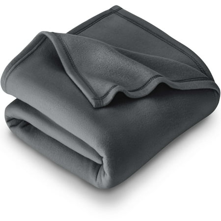 Polar Fleece Cozy Bed Blanket - Hypoallergenic Premium Poly-Fiber Yarns, Thermal, Lightweight Blanket (Full/Queen,