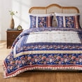thumbnail image 3 of Greenland Home Fashions Marsha Cotton-Rich Quilt and Pillow Sham Set, 3 of 7