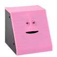 thumbnail image 1 of Caja fuerte eléctrica del banco de la cara sonriente del banco de monedas del juguete del cajero automático del juguete preescolar, 1 of 5