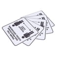 thumbnail image 3 of 2 Set Floor Sticker Floor Distancing Signs Marker Warning Decal for Mall School Public Area, 3 of 14