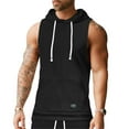 thumbnail image 1 of Sweat à Capuche Léger Sans Manches pour Hommes, 1 of 6