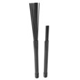 thumbnail image 1 of Baquetas 2 uds baquetas de repuesto retráctil cepillo de tambor partes del kit de batería (negro), 1 of 7
