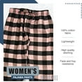 thumbnail image 5 of NORTY Women's Flannel Pajama Pants for Sleep & Lounge Cozy Comfort, 5 of 9