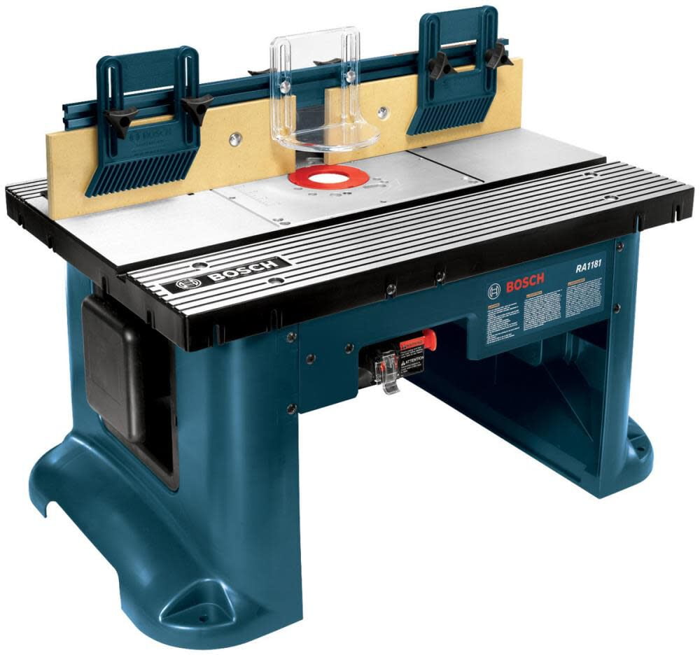 Restored Bosch RA1181-RT Benchtop Router Table, Fixed Base (Refurbished)