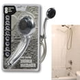 thumbnail image 2 of Multi-function Shower Head Massager Silver Hose Nozzle Handheld Spray Showerhead, 2 of 4