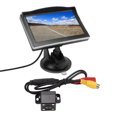 thumbnail image 3 of Aramox Rearview Monitor Fit For Vehicle, Backup Camera System Kit 5in Rearview Monitor V1 V2 Video Input High Definition 12-24V, 3 of 8