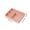 Pink, variant on OCCOA Stackable 4 Compartment Thickened Desk Organizer, Storage Box for Stationery Small Items Categorize Clutter-free Workspace, Pink