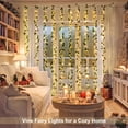 thumbnail image 7 of DAYBETTER Ivy Curtain String Lights, 200 LED USB Powered Hanging Artificial Plant Fairy Lights with 8 Modes, for Wedding Party Holiday Decor (9.9 x 6.6FT), 7 of 7